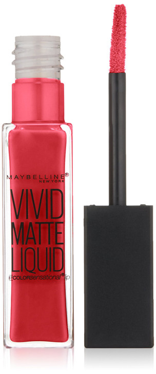 Maybelline New York Color Sensational Vivid Matte Liquid Lipstick Fuchsia Ecstasy 026 fl oz