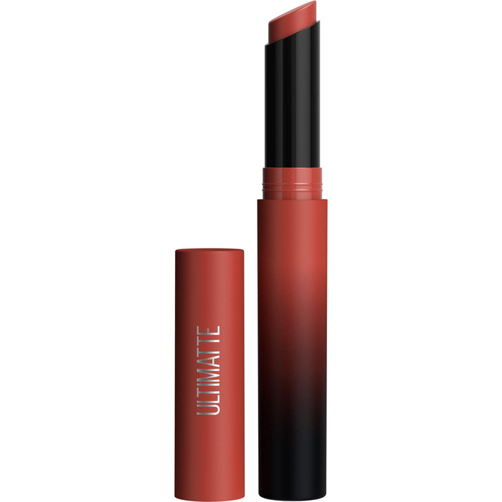 Maybelline Color Sensational Ultimatte Matte Lipstick NonDrying Intense Color Pigment More Rust Rusty Red 1 Count