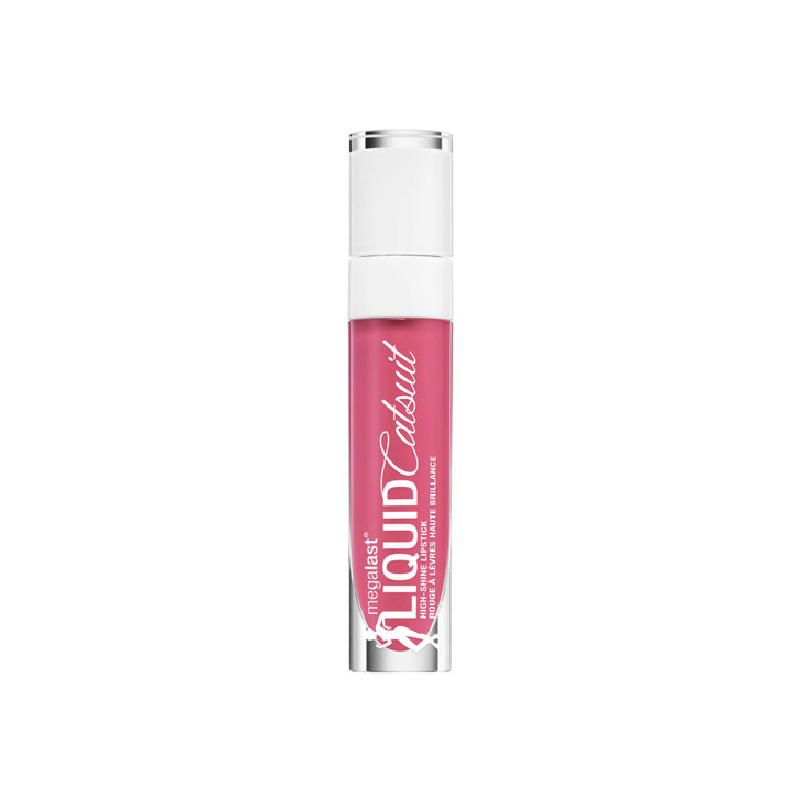 wet n wild Mega Last Catsuit HighShine Liquid Lipstick Pink Taffy Tantrum