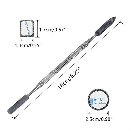 DanziX 70Pcs Metal Stickers for Eyeshadow Palette Set,Palette Empty Eyeshadow Makeup Palette + 2 Depotting Spatula (35Pcs Round + 35Pcs Square) online at globaldelivered