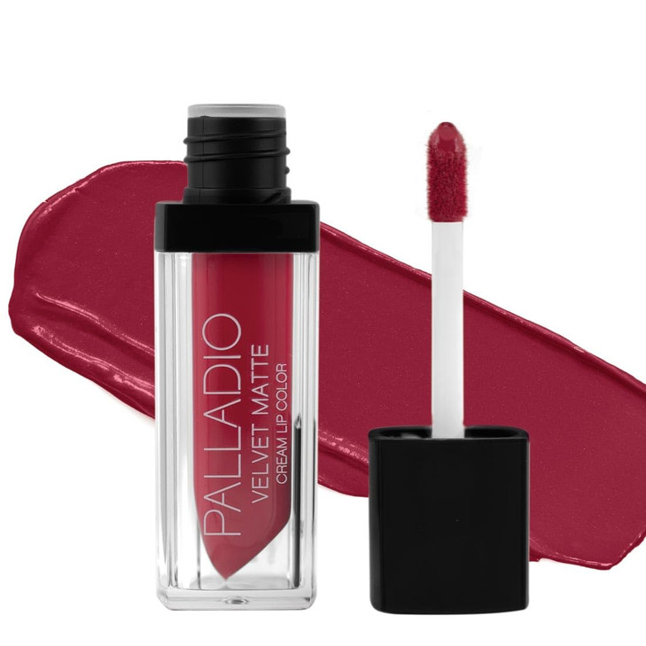 Palladio Velvet Matte Cream Lip Color Brocade