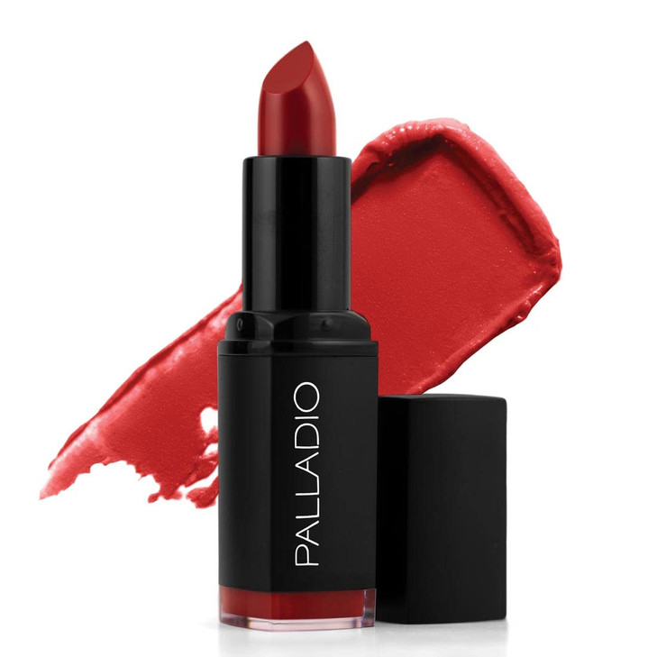 Palladio Herbal Matte Lipstick Creamy and Full Coverage Long Lasting Matte Lipstick Red Carpet