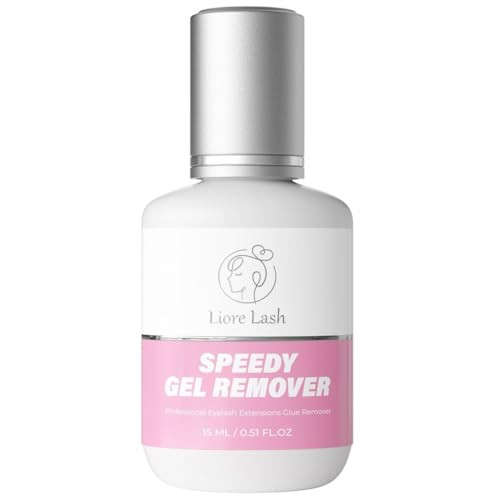 Speedy Gel Remover for Lash Extensions Liore LashFast Lash Remover for Eyelash Extension Glue60 Sec Dissolution TimeGBL