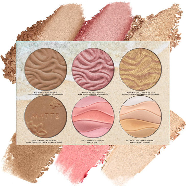 Physicians Formula Butter Palette Nourishing Bronzer Blush Highlighter and Moisturizing Face Powder Blend Cruelty Free D