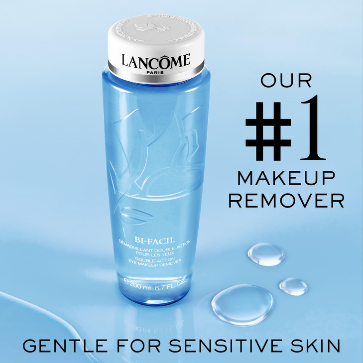 Lancme BiFacil Double Action Eye Makeup Remover Waterproof Makeup Remover for All Skin Types Sensitive Eyes Gentle NonGr