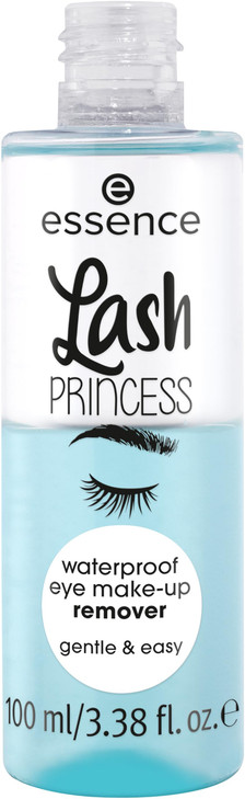 essence Lash Princess Waterproof Eye Makeup Remover Gentle 2Phase Formula Vegan Cruelty Free
