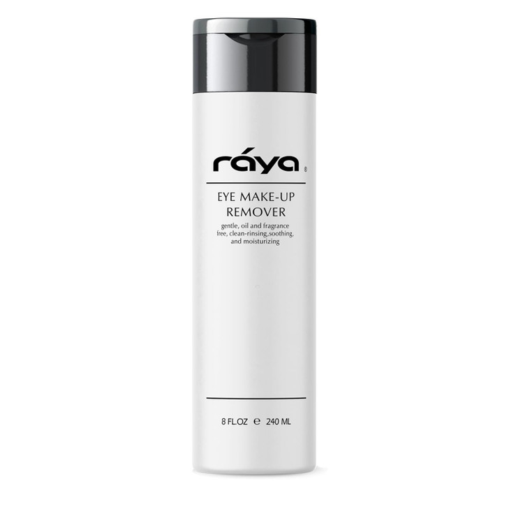 Raya Eye MakeUp Remover 8 oz 105 OilFree MakeUp Removing Cleansing Fluid Gently Removes NonWaterProof Mascara Great For