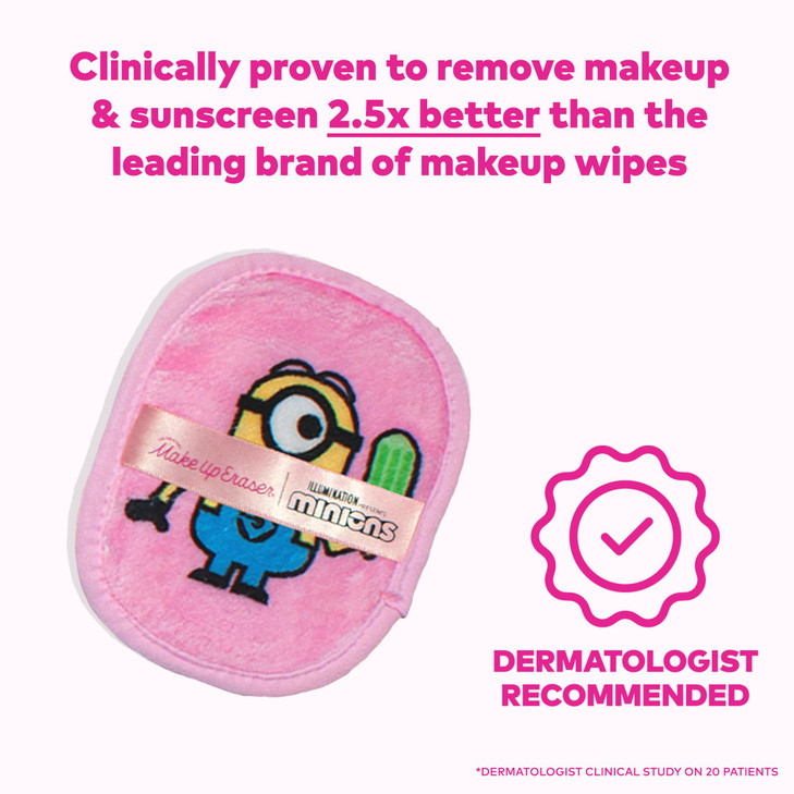 The Original MakeUp Eraser 7Day Set Erase All Makeup With Just Water Including Waterproof Mascara Eyeliner Foundation Li