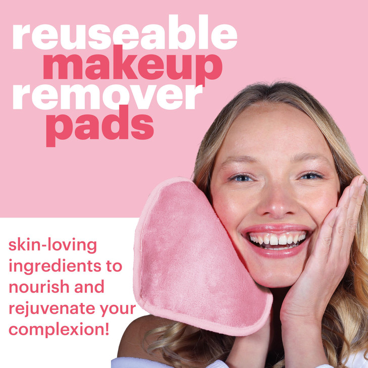 Reusable Makeup Remover Pads by Afterspa Face Towels Mini Eye Makeup Remover Wipes Vegan Cruelty Free Small