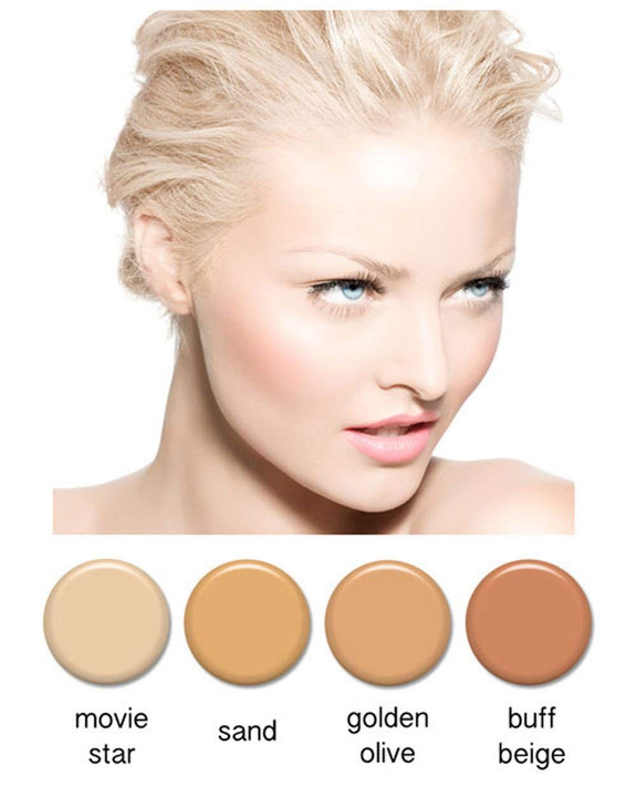 Art of Air 4pc FAIR Complexion Professional Airbrush Cosmetic Makeup Set 12 oz bottles