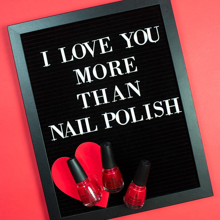 China Glaze Nail Polish Red Pearl 712