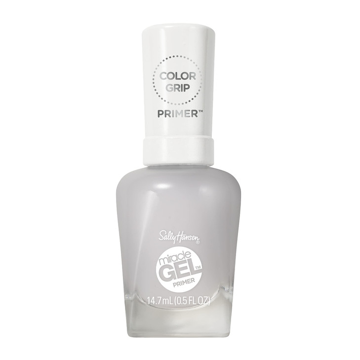 Sally Hansen Miracle Gel Nail Polish Color Grip Primer and Base Coat Salon Quality GelLike Formula TwoStep System No UV