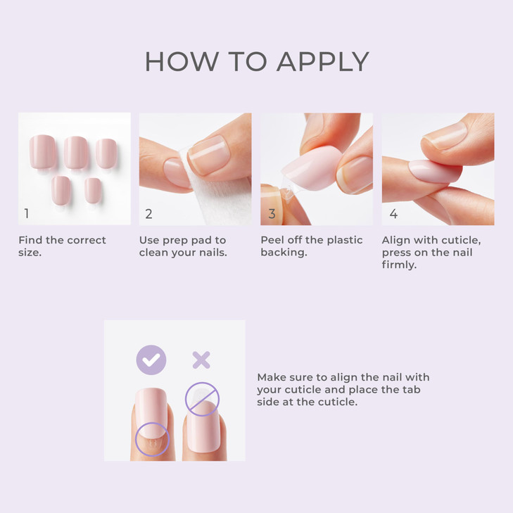 KISS imPRESS No Glue Mani Press On Nails Color Baby why so Blue Blue Short Size Squoval Shape Includes 30 Nails Prep Pad