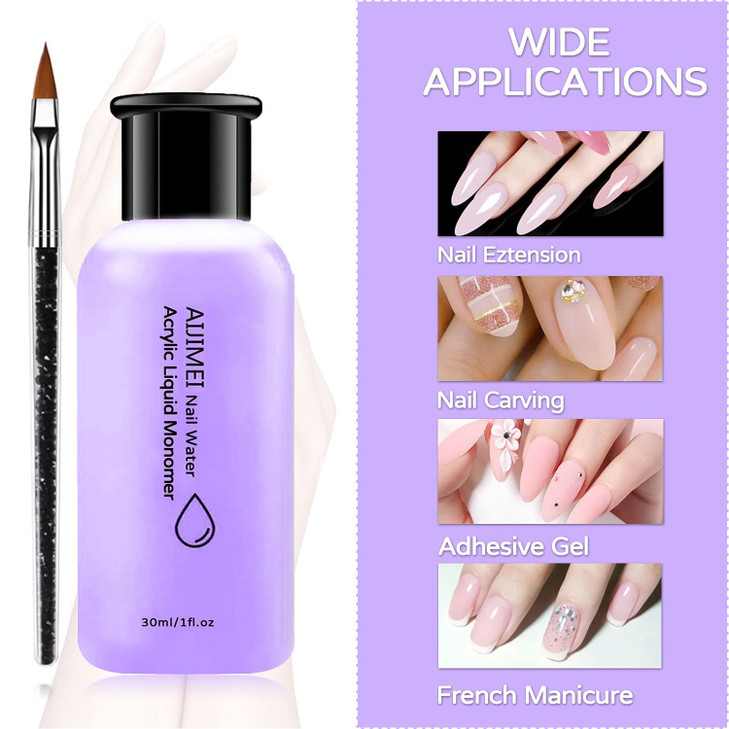 Acrylic Powder Acrylic Nail Kit with Professional acrylic Liquid Monomer Acrylic Nail Set Nail Extension Acrylic Nail Ki