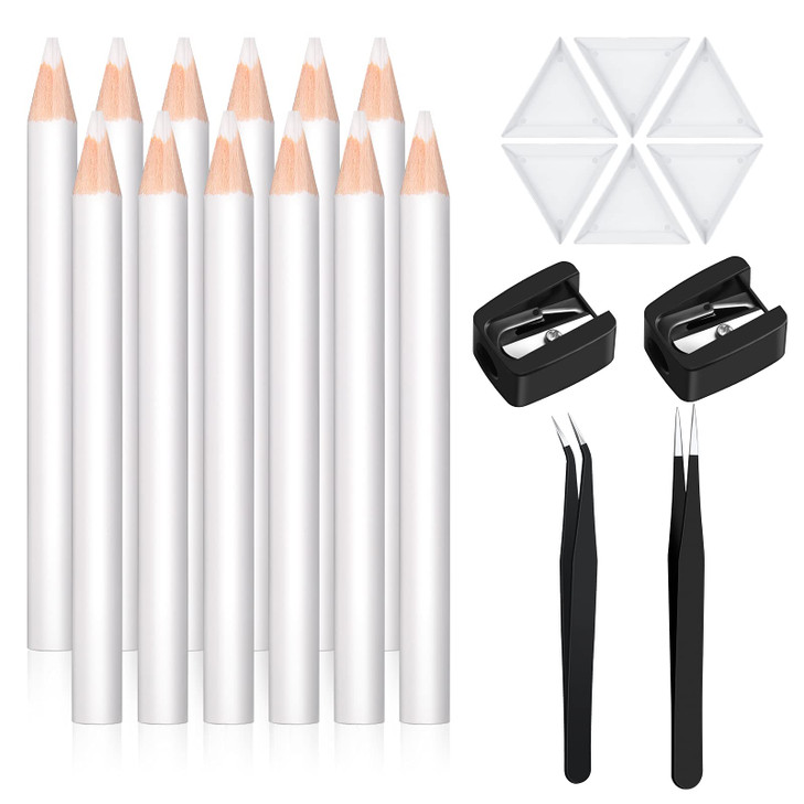 Maitys 22 Pieces Wax Pencil for Rhinestones Wax Picker Pencil Set for Rhinestones Nail Art Gem Dotting Crystal Pick up T