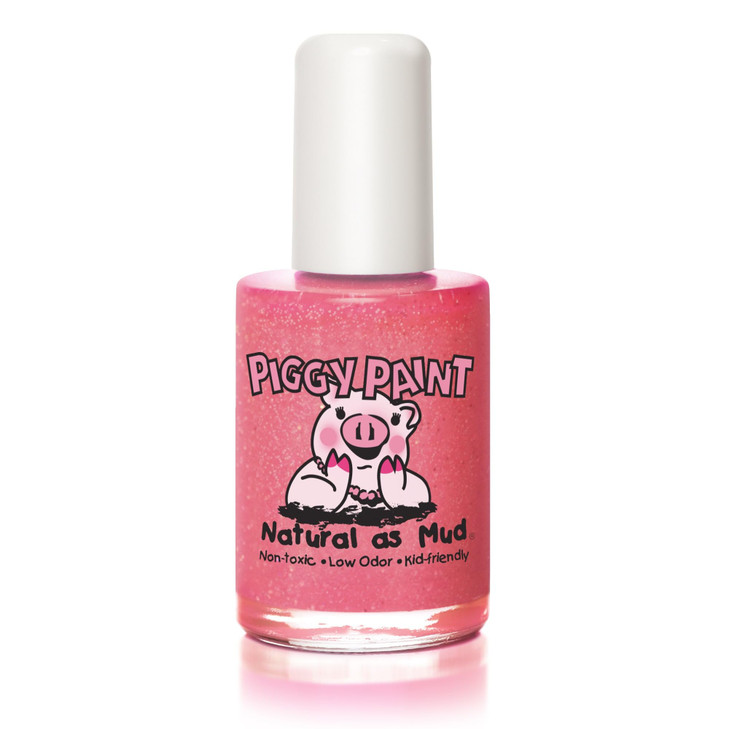 Piggy Paint 100 NonToxic Girls Nail Polish Safe Crueltyfree Vegan Low Odor for Kids Shimmy Shimmy POP