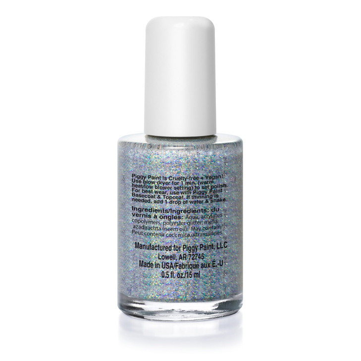 Piggy Paint 100 Nontoxic Girls Nail Polish Safe Chemical Free Low Odor for Kids Glitterbug