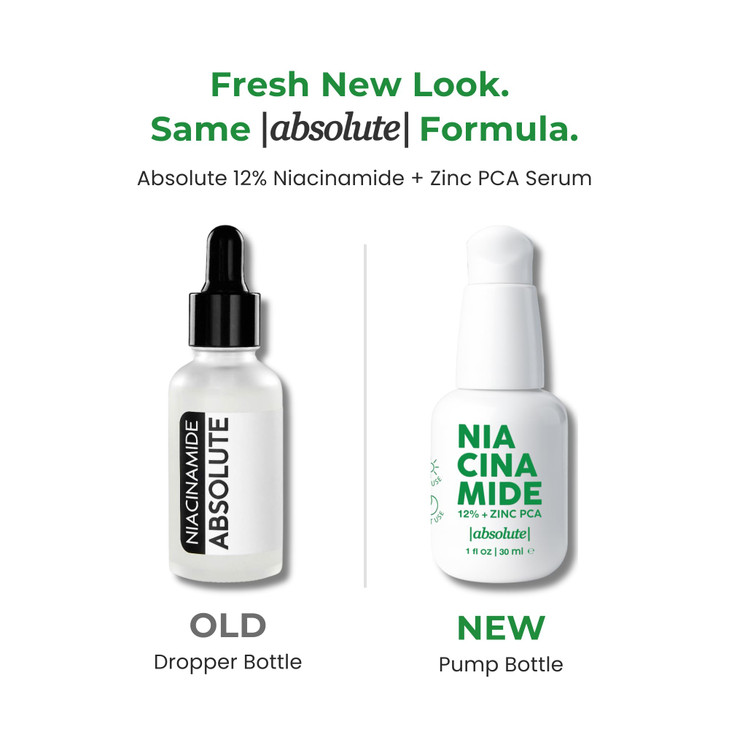 Absolute 12% Niacinamide + 1% Zinc PCA Serum  Oil Balancing Serum for Refined-Looking Skin online at globaldelivered