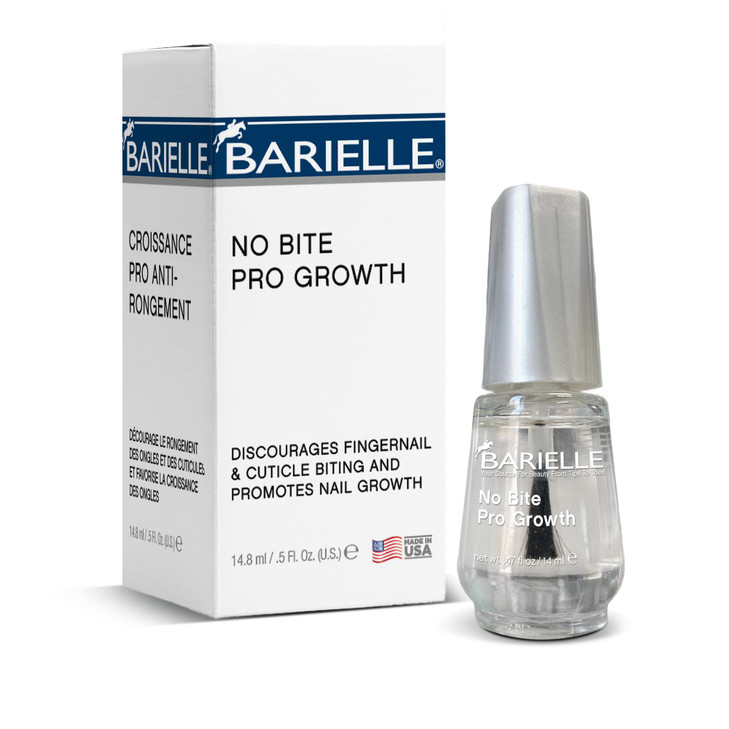 Barielle No Bite Pro Growth 05 Ounce Nail Biting Prevention Treatment for Adults Children Stops Nail Biting MADE IN USA