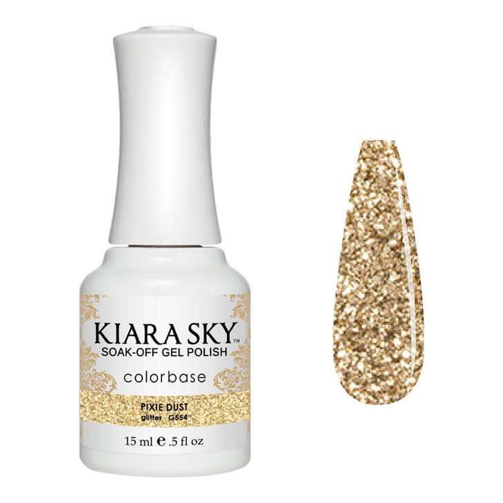 Kiara Sky Soak Off Gel Nail Polish 05 fl oz PIXIE DUST G554