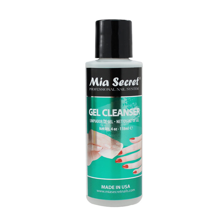 Mia Secret Gel Cleanser multiple sizes UV Gelux and Gel Systems Cleanser 4 oz