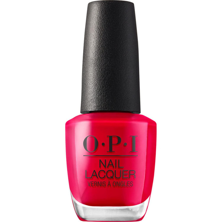 OPI Nail Lacquer Dutch Tulips Opaque Bright Red Crme Chip Resistant Nail Polish Fast Drying Streak Free