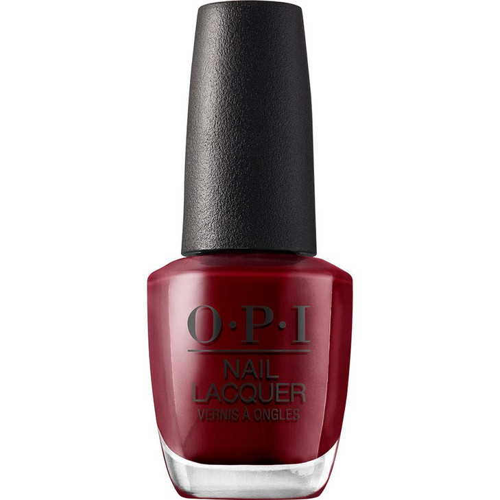 OPI Nail Lacquer We the Female Opaque Dark Red Crme Chip Resistant Nail Polish Washington DC Collection