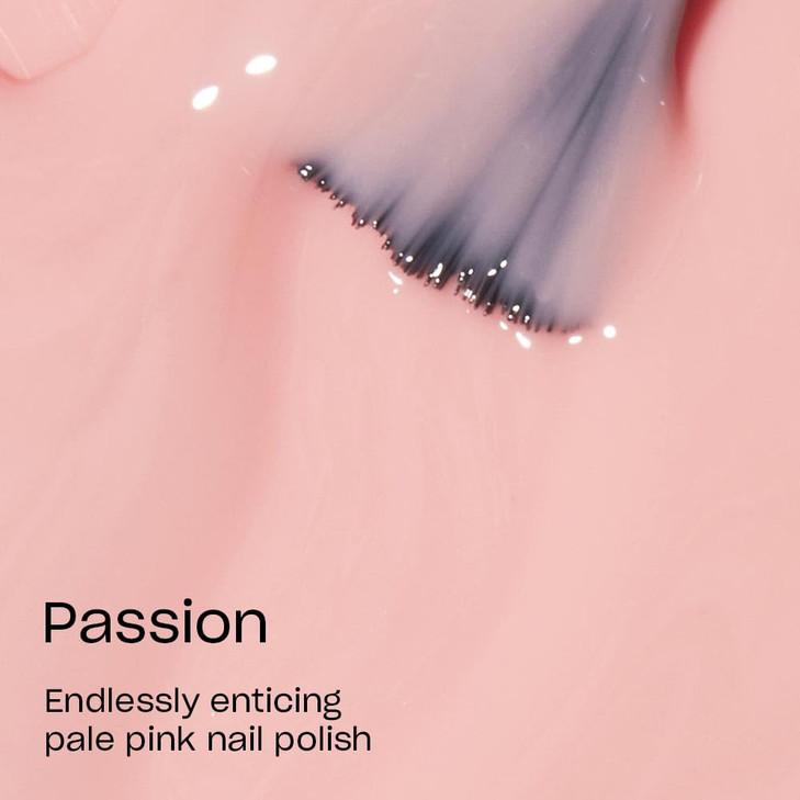 OPI Nail Lacquer Passion Sheer Soft Pink Crme Chip Resistant Nail Polish Vegan Fast Drying Streak Free