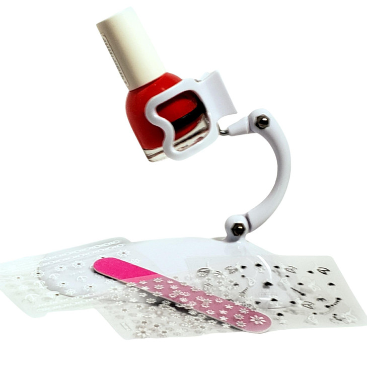 GripTip Nail Polish Holder and nail art surprise the original best nail polish bottle holder antispill nail polish holde