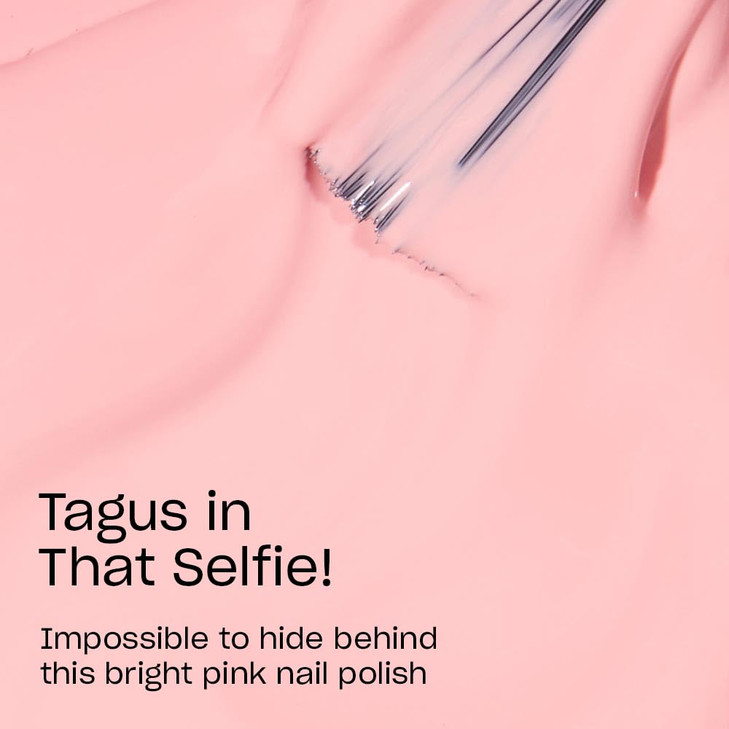OPI Nail Lacquer Tagus in That Selfie Opaque Soft Pink Crme Chip Resistant Nail Polish Lisbon Collection