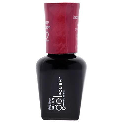 Sally Hansen Salon Pro Gel Nail Polish Lacquer Back to the Fuchsia 024 Fl Oz