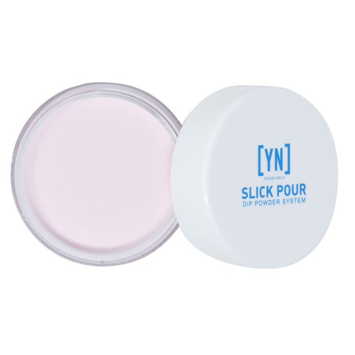 Young Nails SlickPour Dip Powder Extended Wear Dip Powder Nail Color for use with SlickPour System Prep Base Activator T