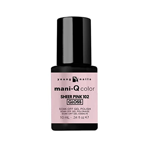 Young Nails ManiQ Gel Polish Color Gel Nail Polish For Natural Or Artificial Nails Cure With LED Or UV Light Soak Off Ge