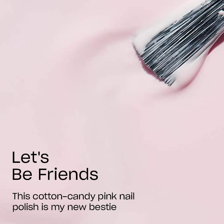 OPI Nail Lacquer Lets Be Friends Opaque Soft Pink Crme Chip Resistant Nail Polish Hello Kitty 2021 Collection
