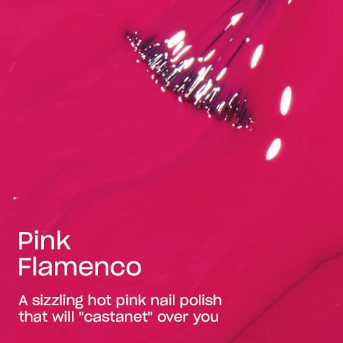 OPI Nail Lacquer Pink Flamenco Opaque Bright Pink Crme Chip Resistant Nail Polish Fast Drying Streak Free