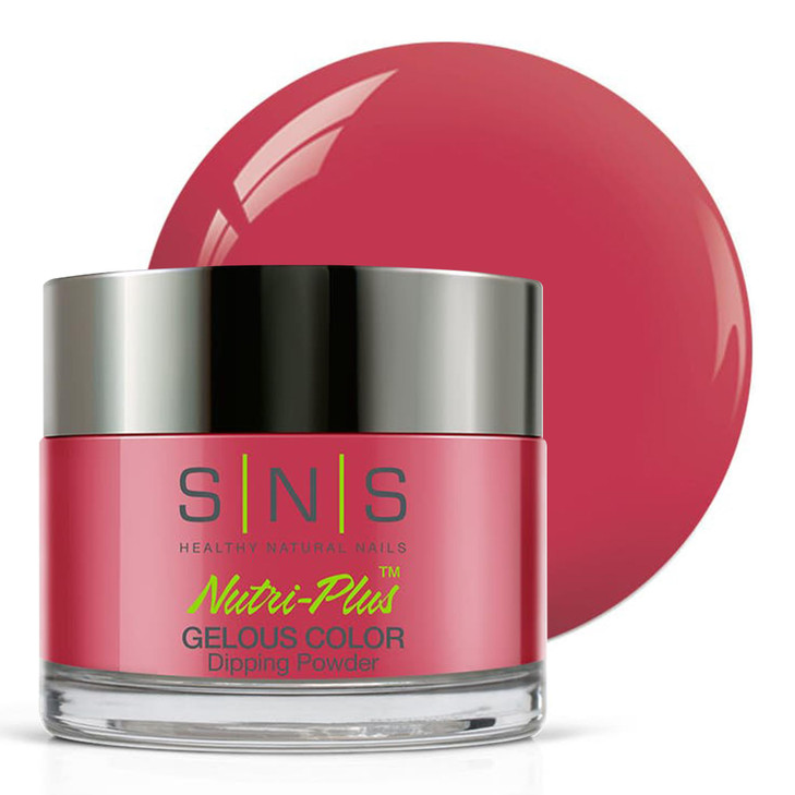 SNS Nail Dip Powder Gelous Color Dipping Powder Dusty Rose PinkMauve Shimmer LongLasting Dip Nail Color Lasts 14 Days Lo