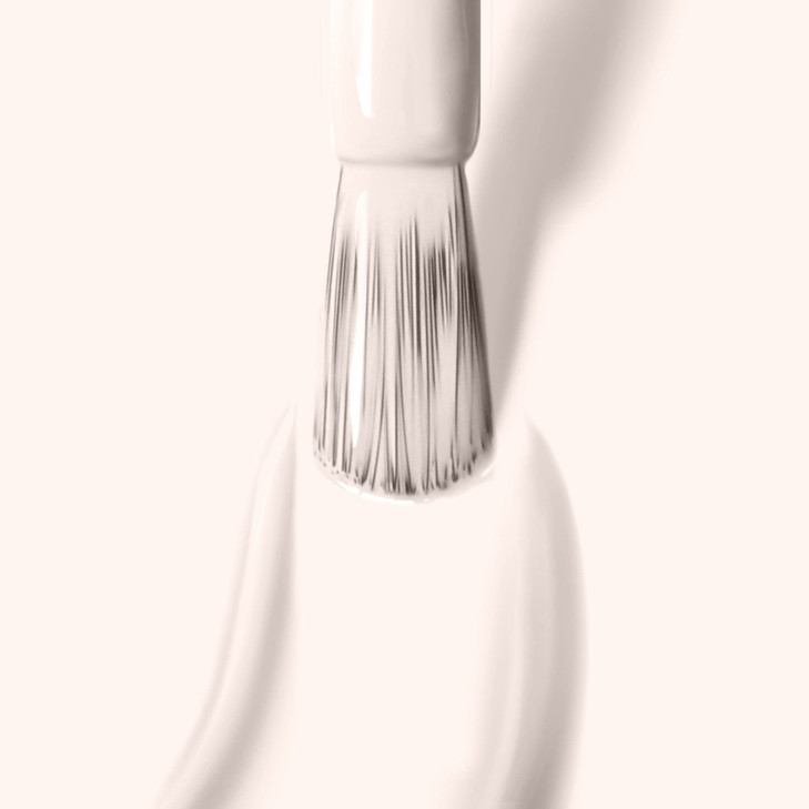LONDONTOWN lakur Nail Polish ChipResistant NonToxic Conditions Hydrates Nails Glossy Milky OffWhite Chelsea Porcelain 40