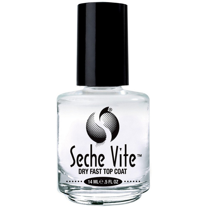 Seche Vite Dry Fast Top Coat Boxed 05 Ounce 14ml 6 Pack