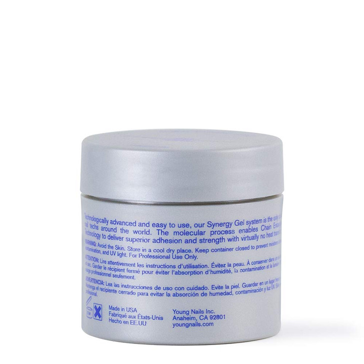 Young Nails Synergy Gel System Foundation Gel Builder Gel Base Coat Superior Adhesion Strength Hard Gel Base Coat Base G