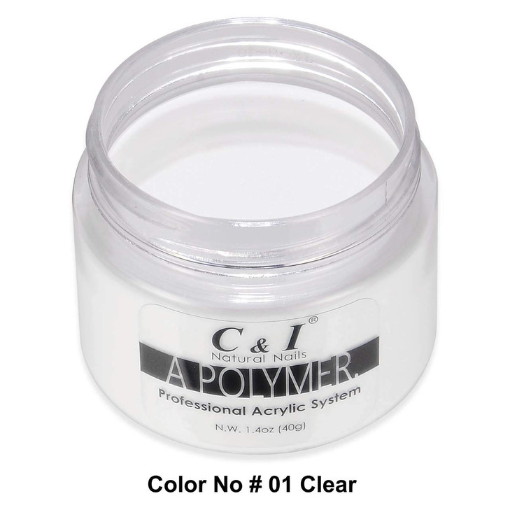 CI A Polymer Acrylic Powder Color 1 Clear