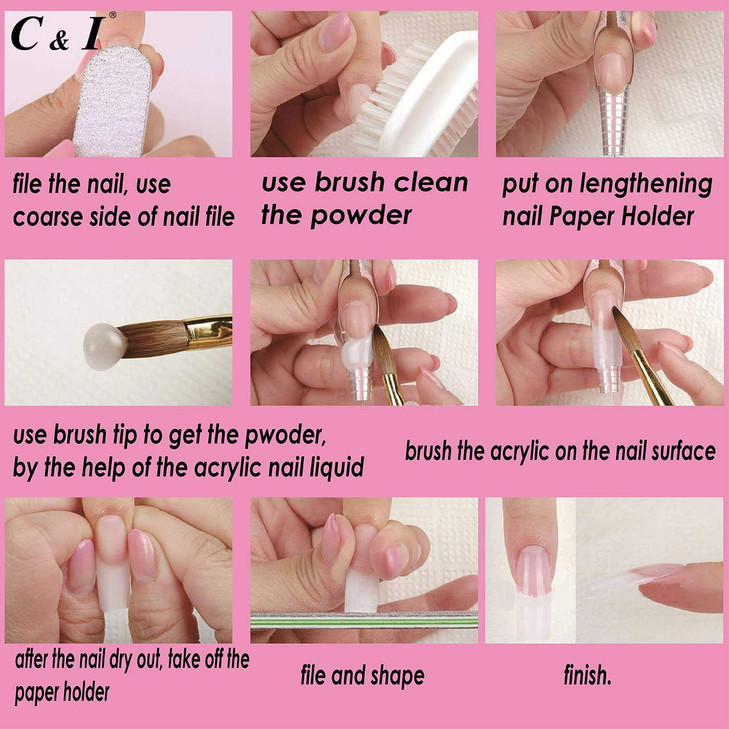 CI A Polymer Acrylic Powder Color 1 Clear