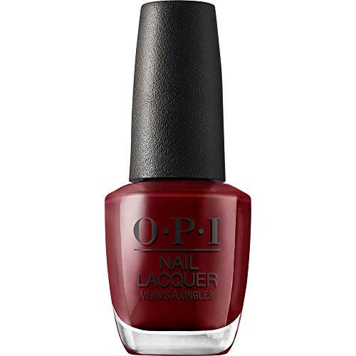 OPI Nail Lacquer Como se Llama Opaque Dark Red Crme Chip Resistant Nail Polish Peru Collection
