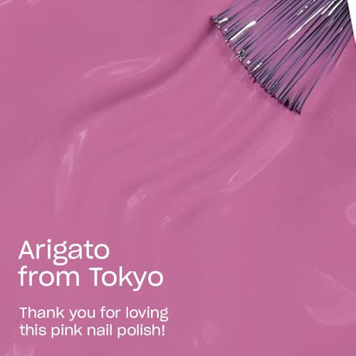 OPI Nail Lacquer Arigato from Tokyo Opaque Soft Pink Crme Chip Resistant Nail Polish Tokyo Collection