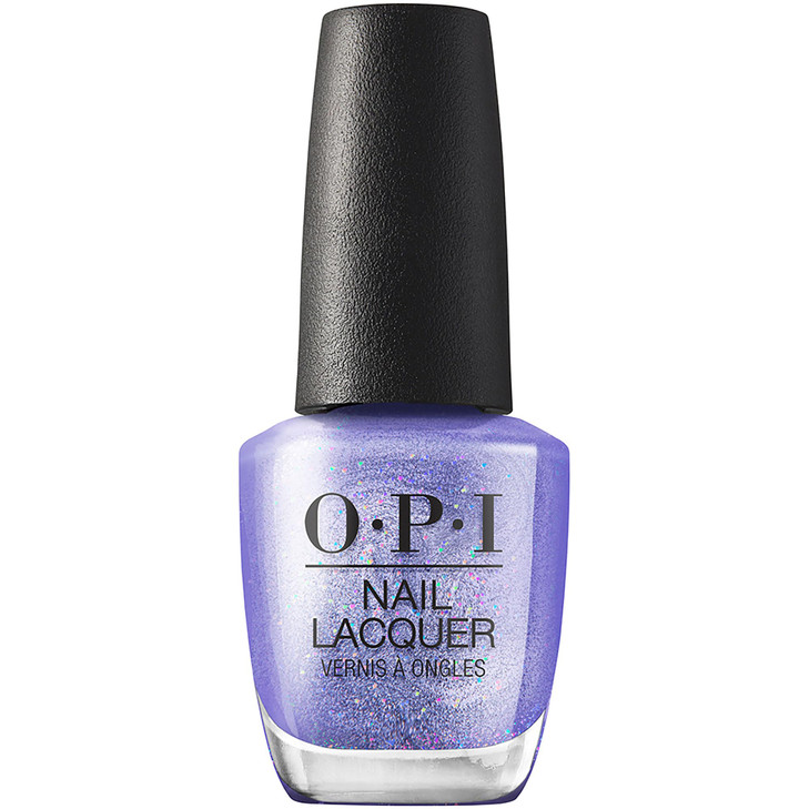 OPI Nail Lacquer You Had Me at Halo Opaque Bright Blue Shimmer Chip Resistant Nail Polish Xbox Collection