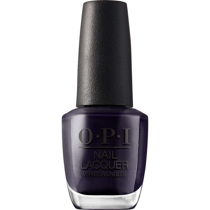 OPI Nail Lacquer Suzi the Arctic Fox Opaque Dark Gray Crme Chip Resistant Nail Polish Iceland Collection