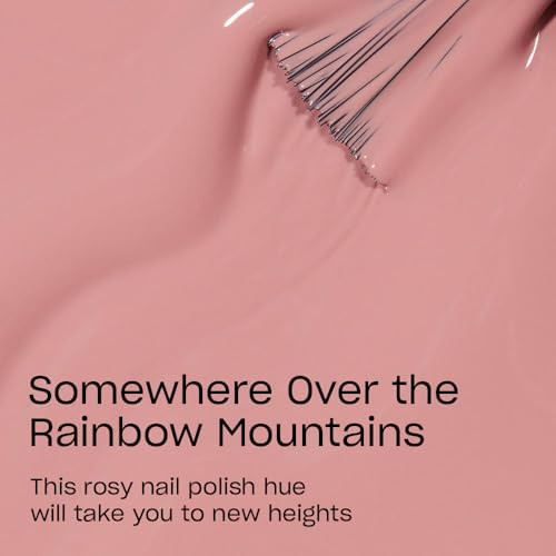 OPI Nail Lacquer Somewhere Over the Rainbow Mountains Opaque Soft Pink Crme Chip Resistant Nail Polish Peru Collection