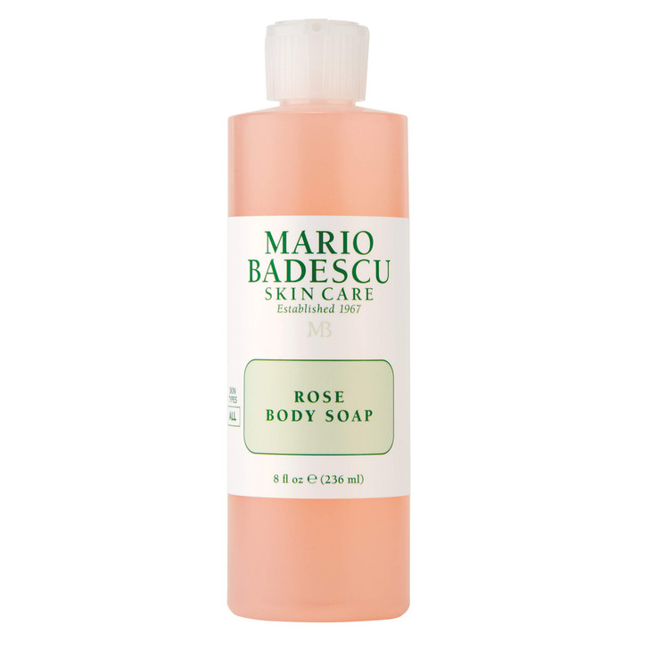 Mario Badescu Rose Body Soap | For a Pampered, Refreshed, and Hydrated Skin | Scented with the Sweetest Hint of Floral | Shower Gel for Daily Use | 8 online at globaldelivered