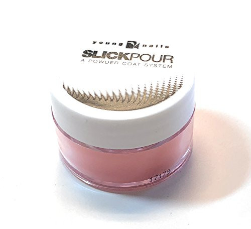 Young Nails SlickPour Dip Powder Extended Wear Dip Powder Nail Color for use with SlickPour System Prep Base Activator T