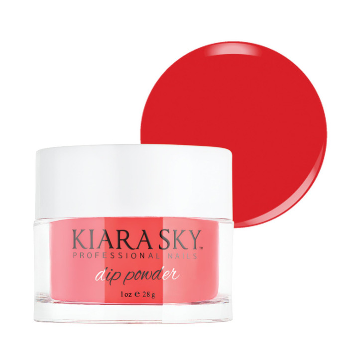 Kiara Sky Dip Powder Red Tones 1 oz Danger
