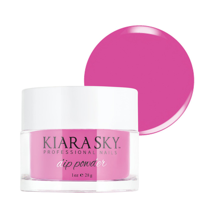 Kiara Sky Dip Powder Pink Tones 1 oz Razzleberry Smash